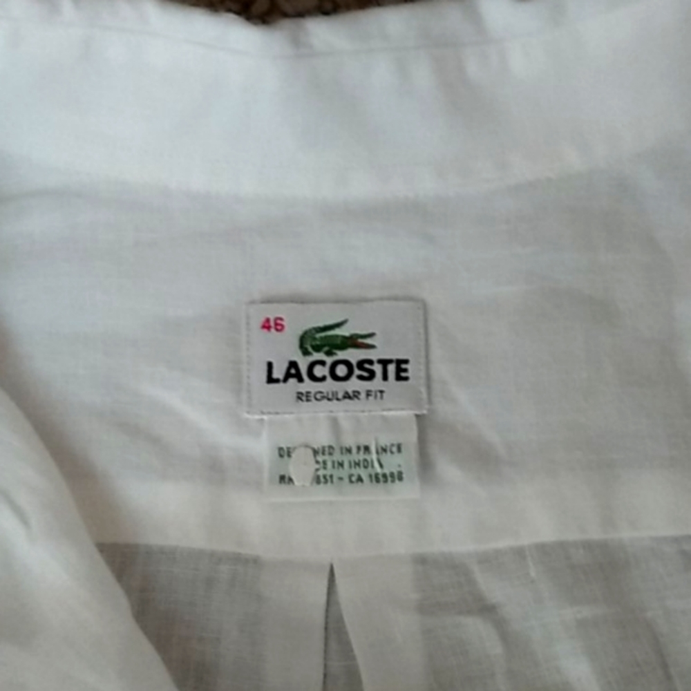Crushed linen shirt